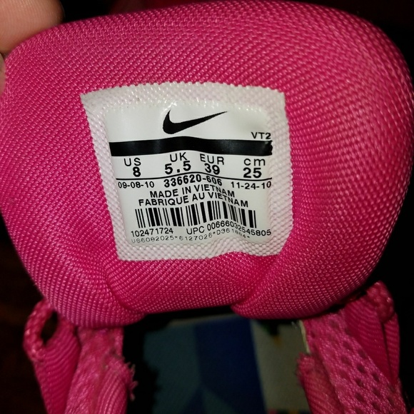 Bright pink Nike air max - Picture 3 of 4